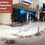 calçada estampada itajaí